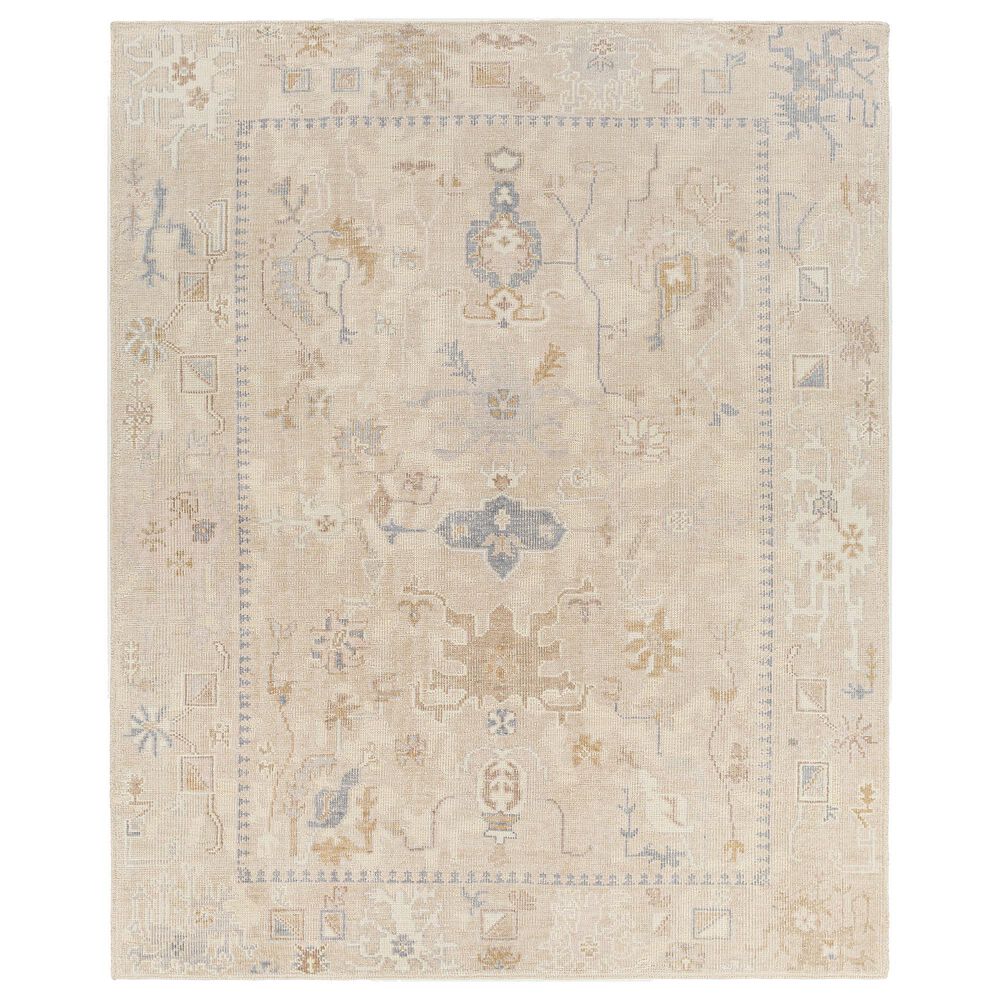Surya Revere 9' x 12' Black, Taupe, Light Brown, Olive, Denim, Gray and Tan Area Rug