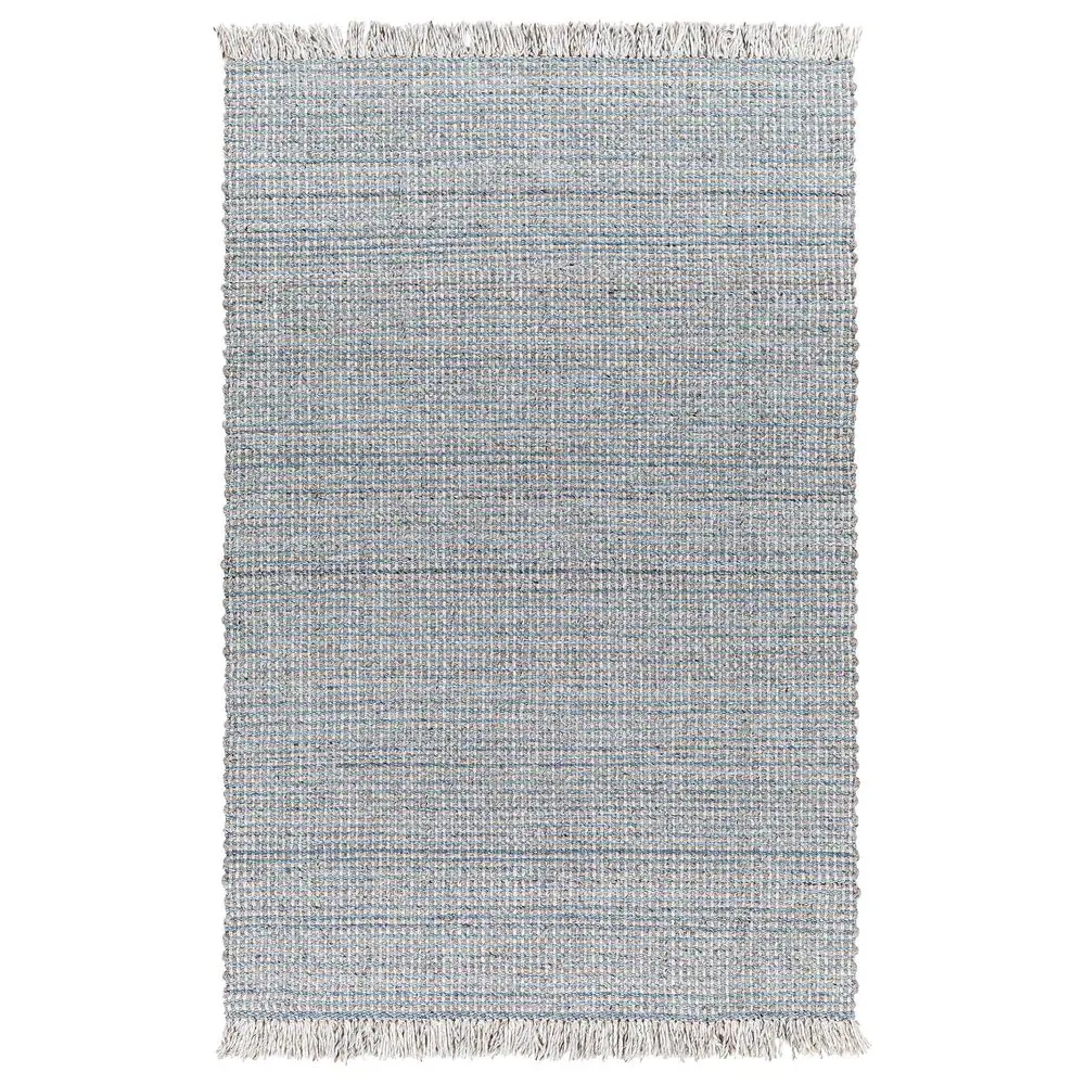 Surya Sara SRU-2300 2' x 3' Light Slate, Charcoal, Brown, Seafoam, Medium Gray, Teal, Pewter Area Rug