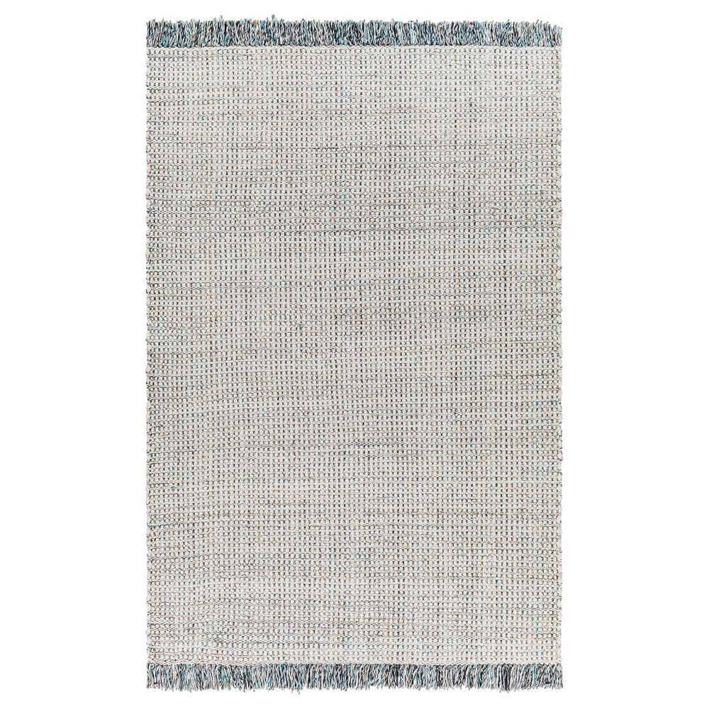 Surya Sara SRU-2304 6' x 9' Off-White, Charcoal, Brown and Seafoam Area Rug