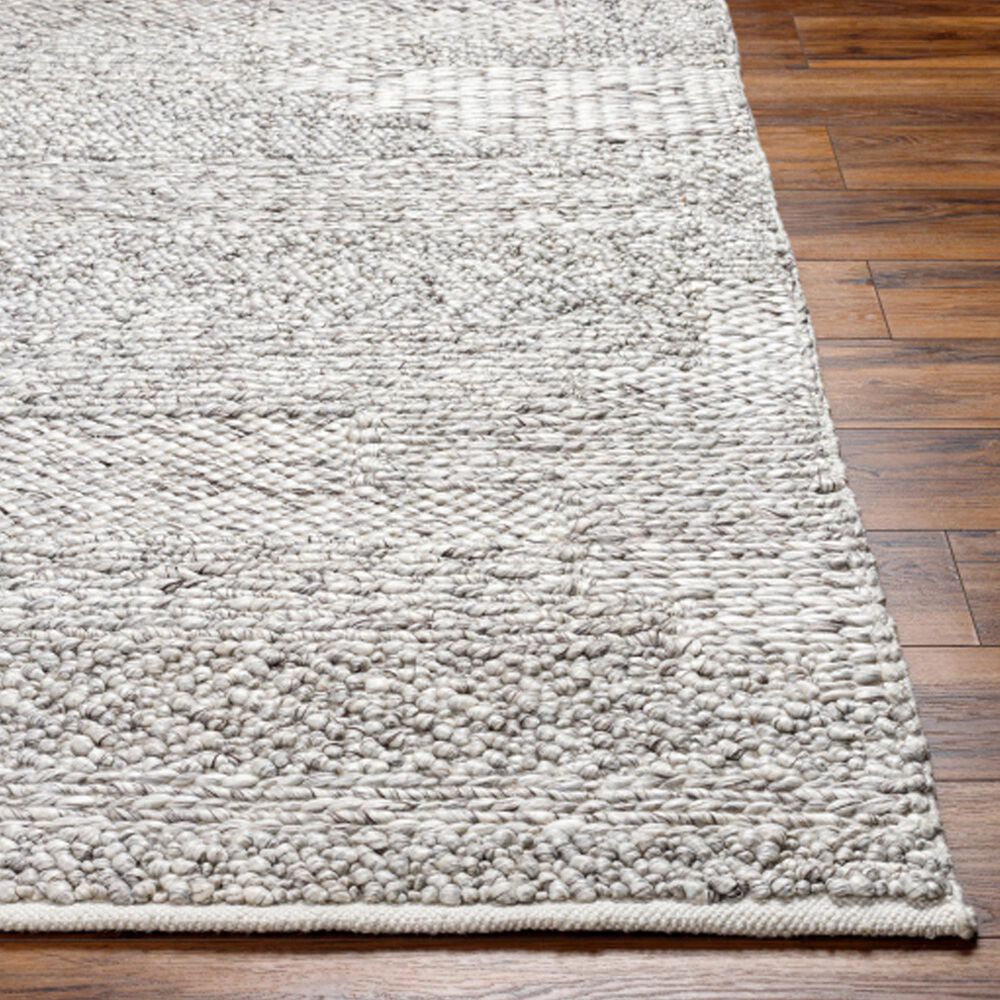 Surya Vesta VST2300 9' x 12' Light Grey Area Rug