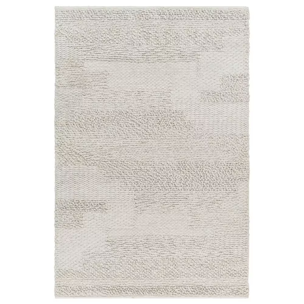 Surya Vesta VST2301 2' x 3' Light Grey Area Rug