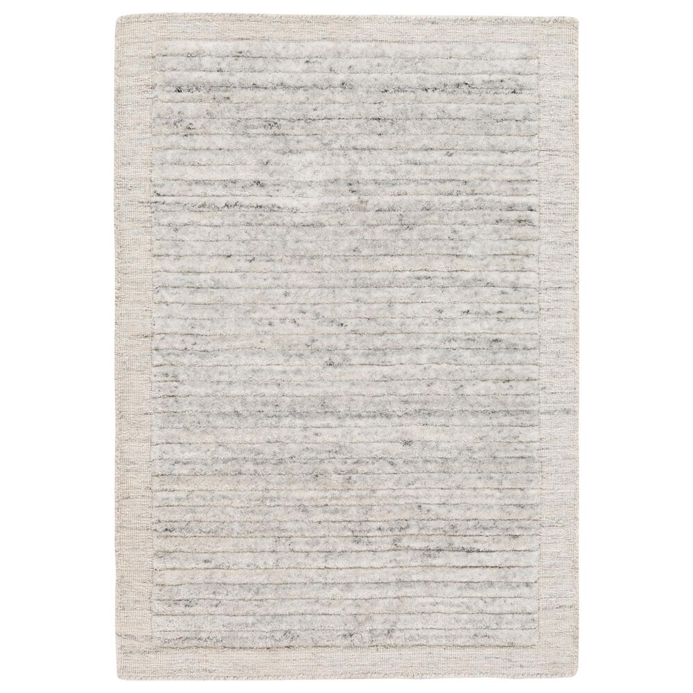Surya Yasmin 2' x 3' Gray, Ivory and Black Area Rug