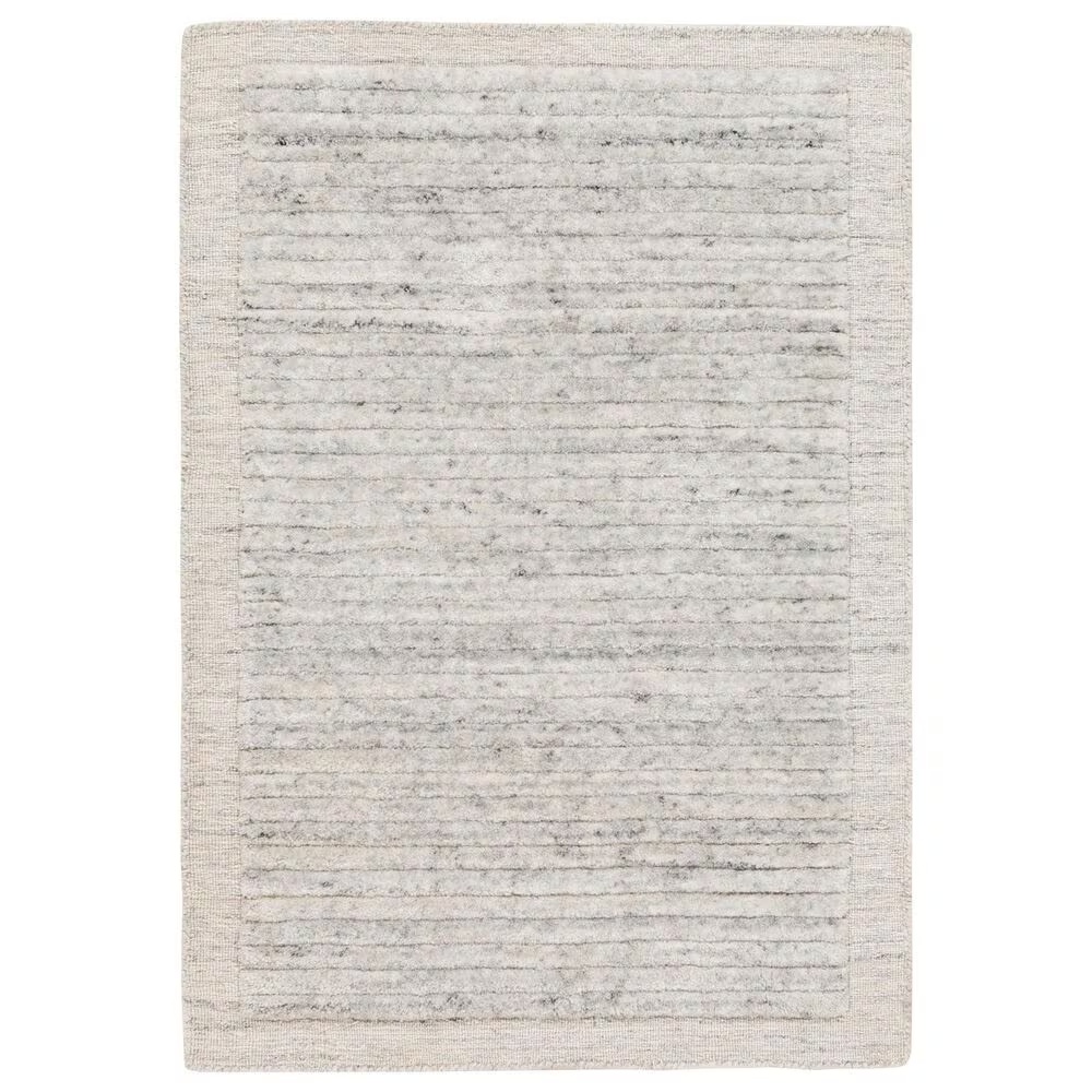 Surya Yasmin 8' x 10' Gray, Ivory and Black Area Rug