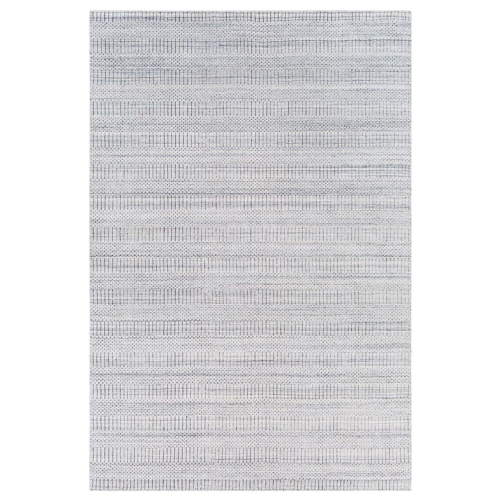 Surya Hickory 9' x 12' Light Slate, Gray, Charcoal and Cream Area Rug