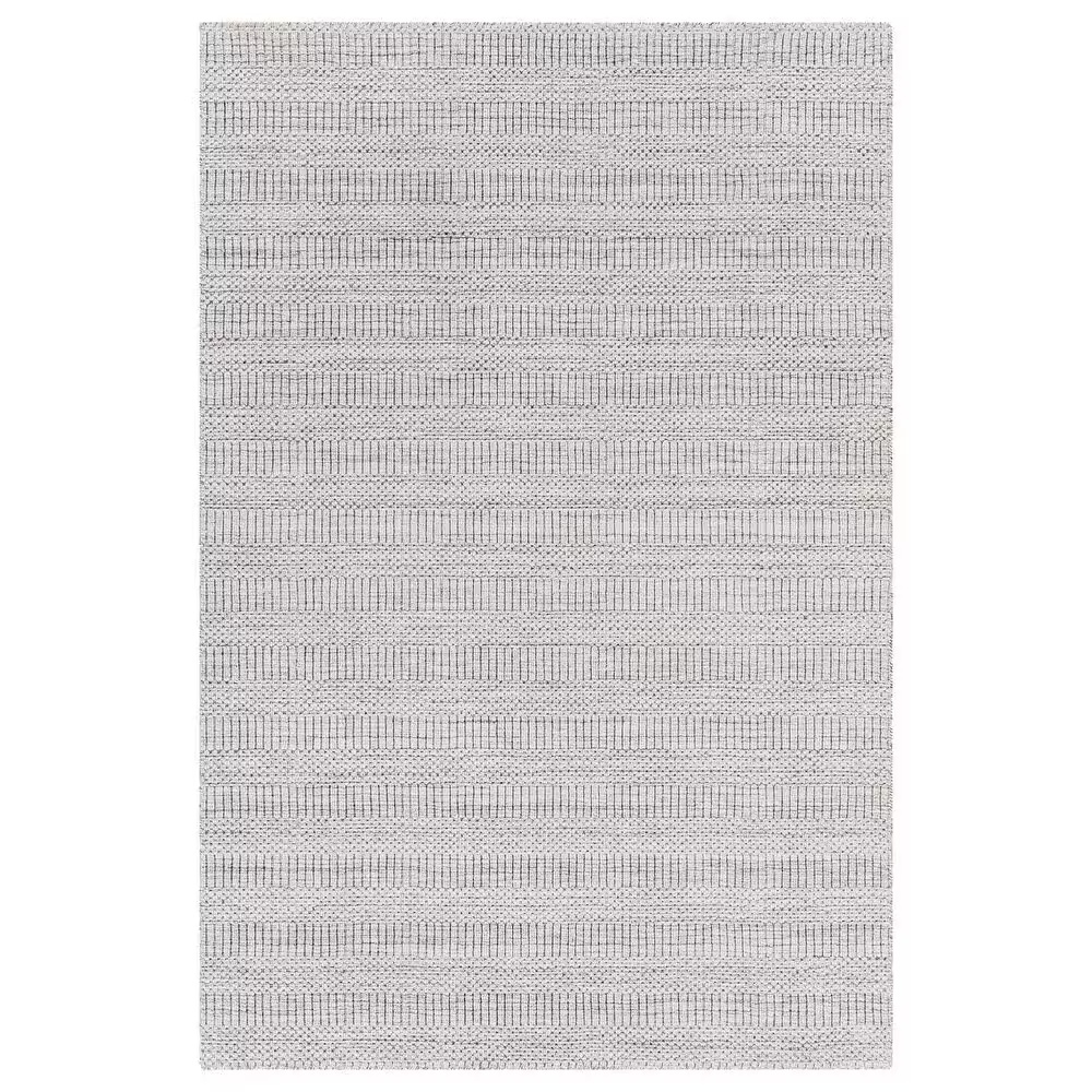 Surya Hickory 6' x 9' Light Beige, Gray and Charcoal Area Rug