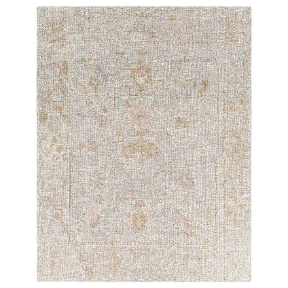 Surya Revere 8' x 10' Olive, Charcoal, Taupe, Off White and Mauve Area Rug