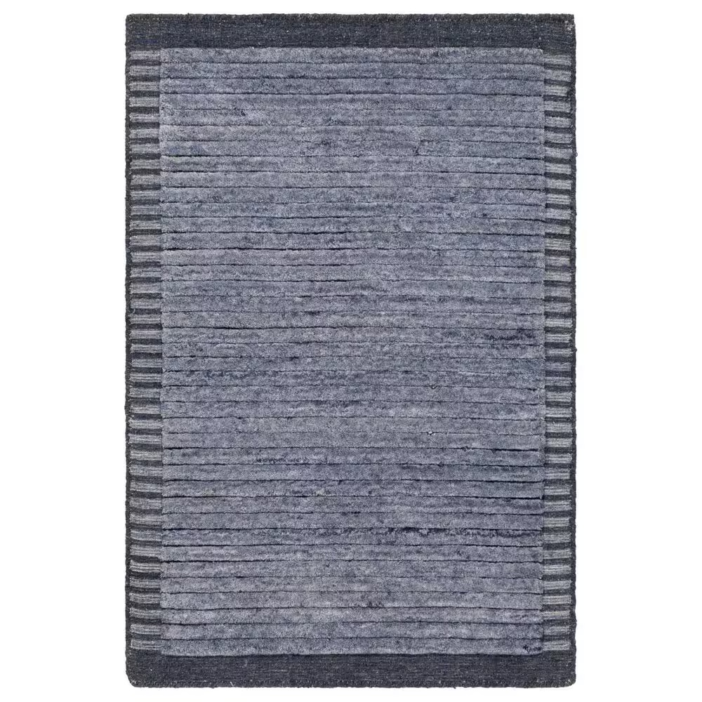 Surya Yasmin 8' x 10' Black, Navy, Denim and Ink Blue Area Rug