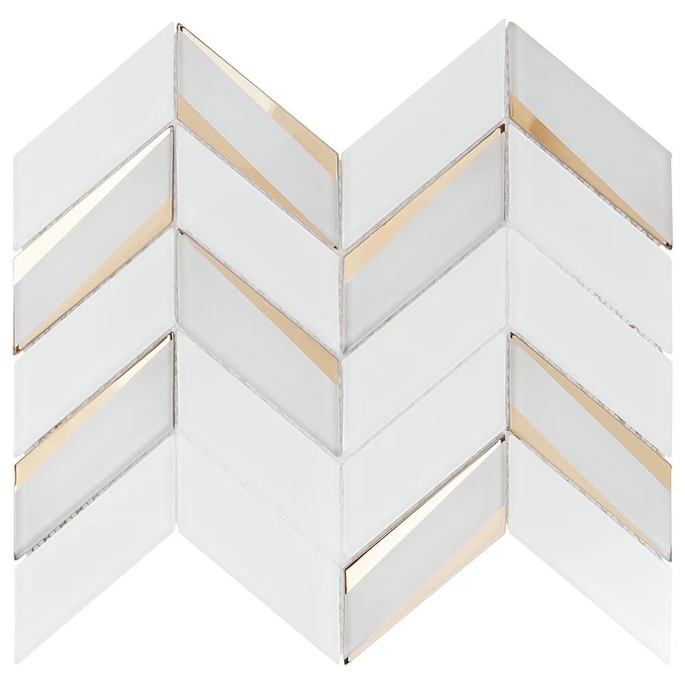 Soho Studio Giazza Roma 11" x 14" Glass Mosaic Sheet
