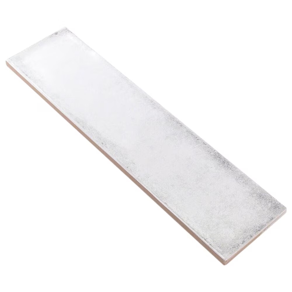 Soho Studio Alchimia White 3" x 12" Ceramic Tile