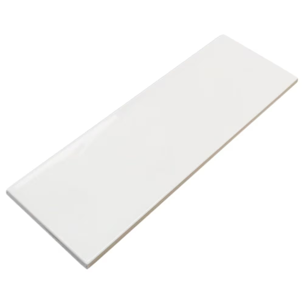 Soho Studio Bulevar White 4" x 12" Ceramic Tile