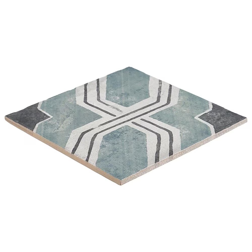 Soho Studio Carino Deco Iberia 8" x 8" Porcelain Tile