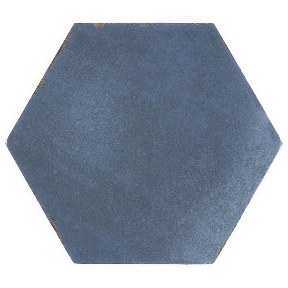 Soho Studio Costahex Chiazza Marino 5.5" x 6" Hexagon Porcelain Tile