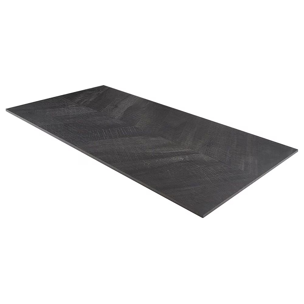 Soho Studio Elan Chevron Black 24" x 48" Porcelain Tile