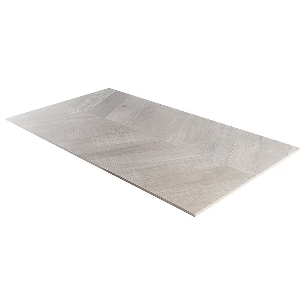 Soho Studio Elan Chevron Grey 24" x 48" Porcelain Tile