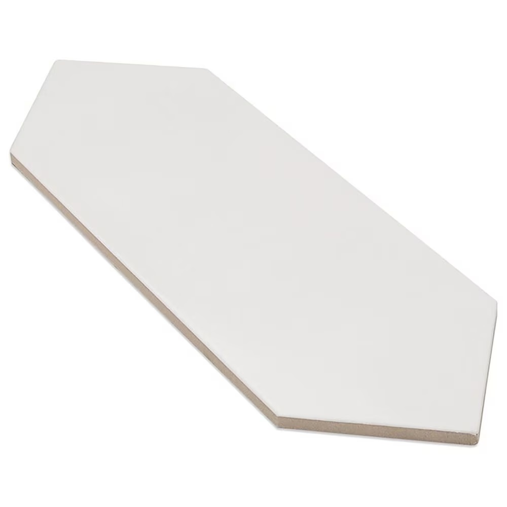 Soho Studio Kite White 4" x 12" Porcelain Tile