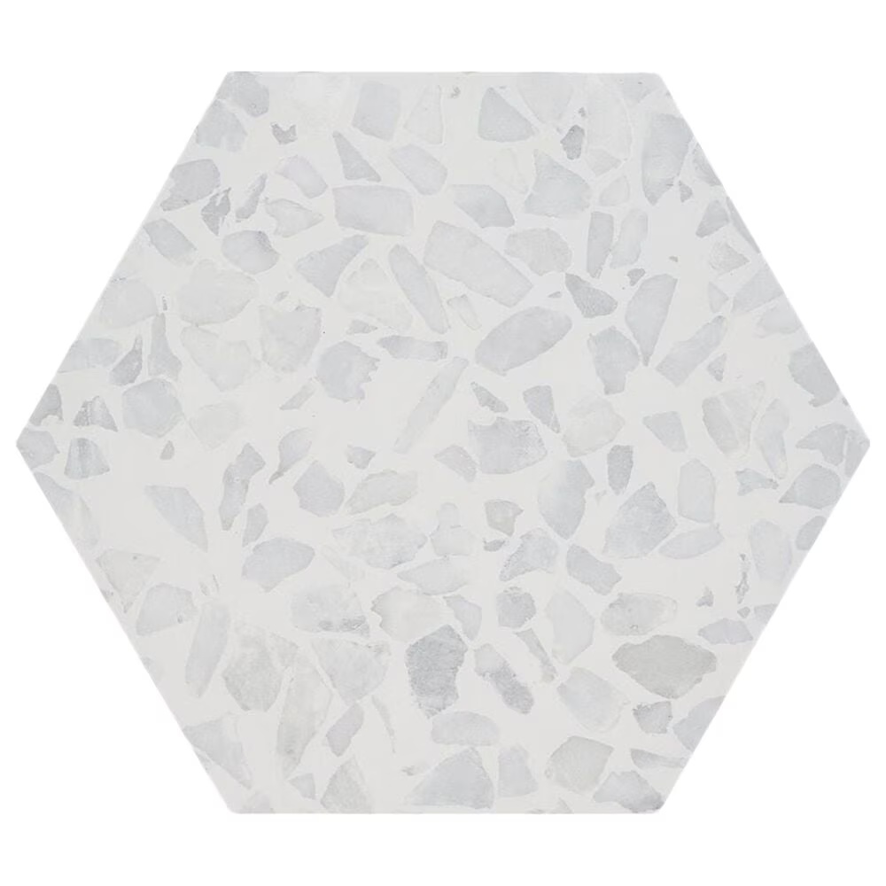 Soho Studio Riazza Hexagon Gray 9" x 10" Porcelain Tile