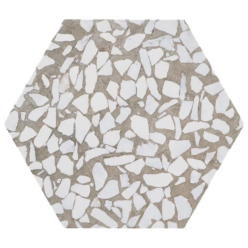 Soho Studio Riazza Hexagon Grigio 9" x 10" Porcelain Tile