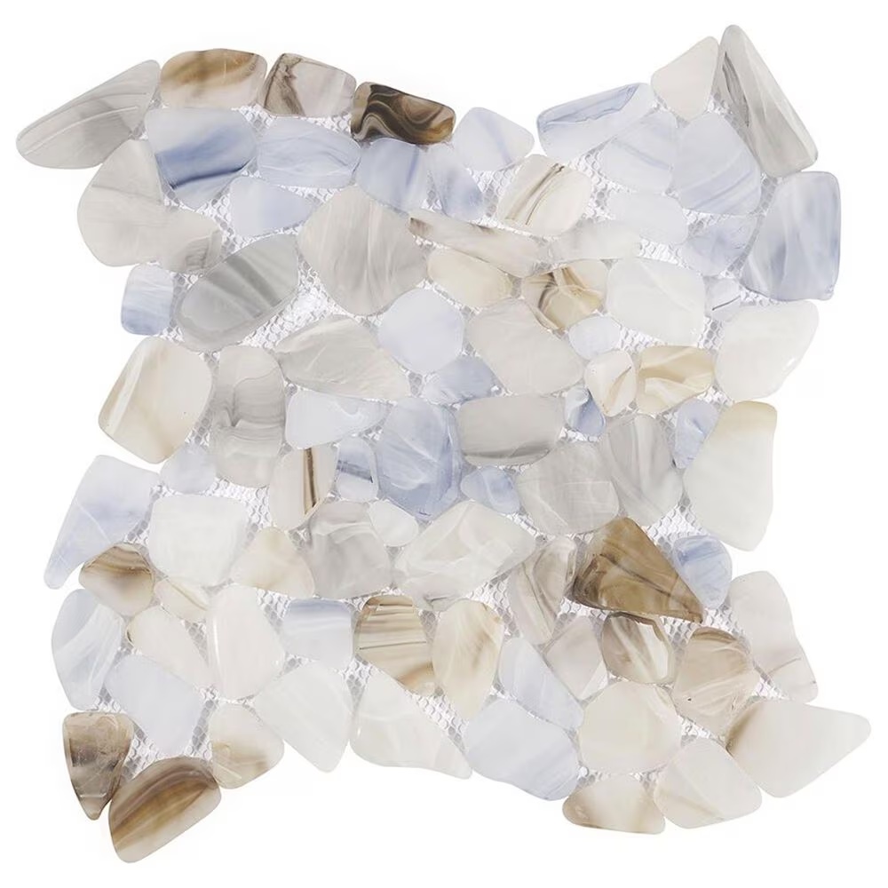 Soho Studio Oasisglass Glass 12" x 12" Mosaic Sheet