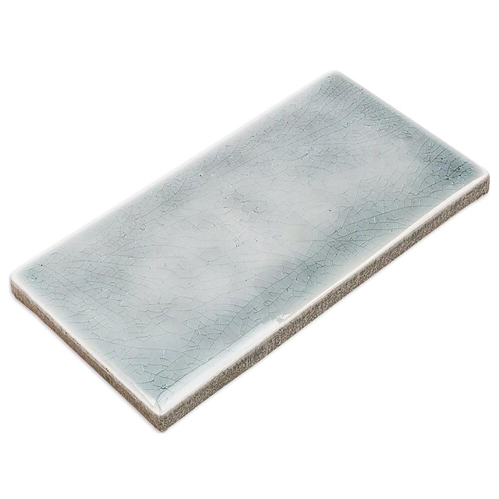 Soho Studio Baroque Crackled Sky 3" x 6" Ceramic Tile