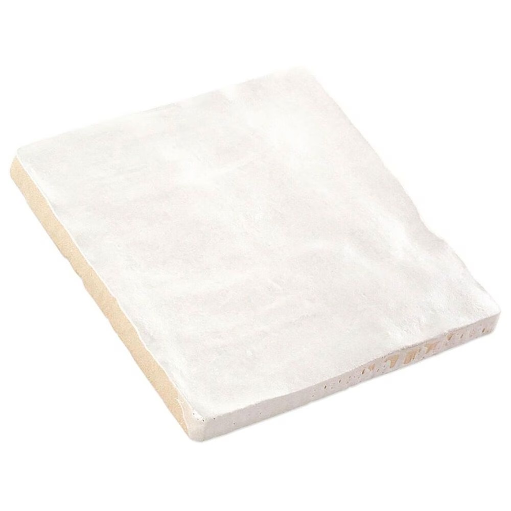 Soho Studio Myorka White 4" x 4" Ceramic Tile