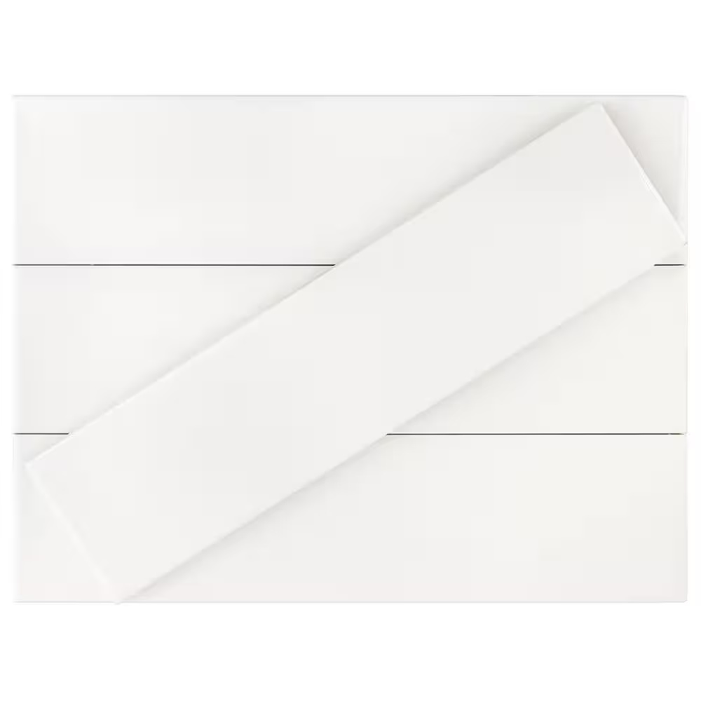 Soho Studio Rumba Blanco 3" x 12" Ceramic Tile