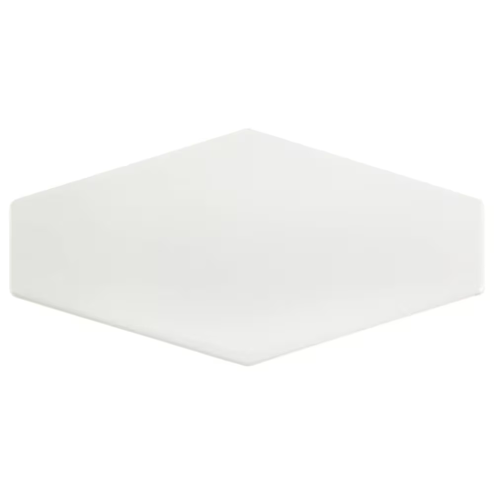 Soho Studio Rumba Diamond Blanco 4" x 8" Ceramic Tile