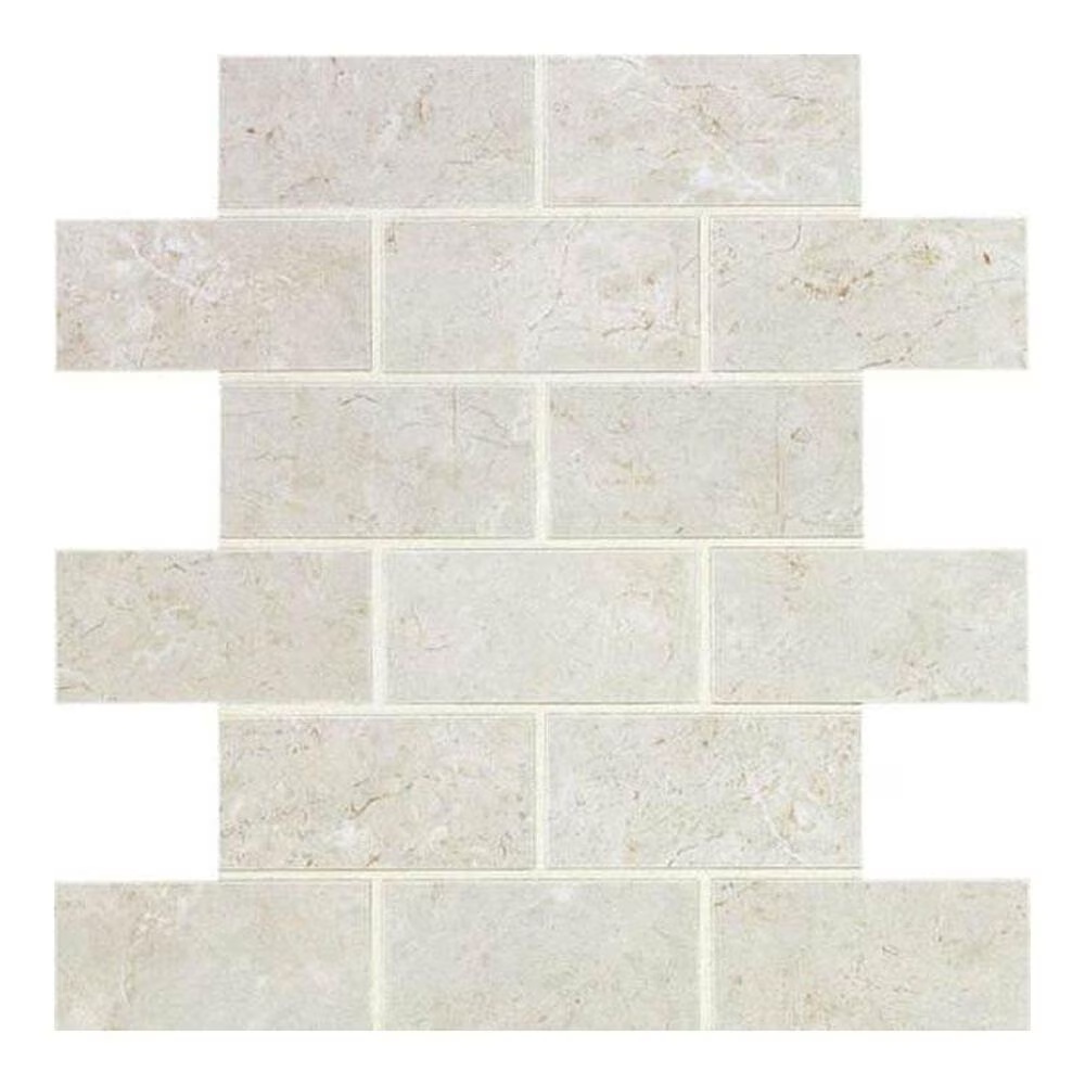 Dal-Tile Florentine Argento 12" x 12" Porcelain Mosaic Sheet