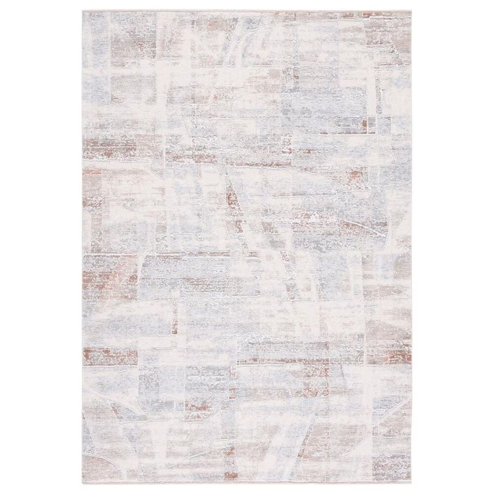Safavieh Marmara MRM306B 5' x 8'2" Beige, Blue and Rust Area Rug