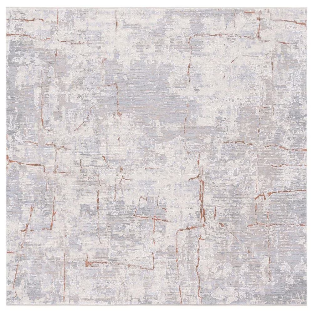 Safavieh Marmara MRM308B 6'7" Square Beige, Blue and Rust Area Rug