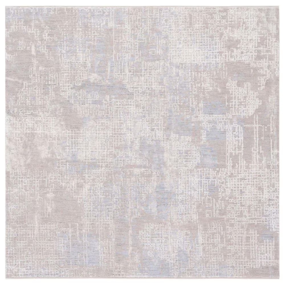 Safavieh Marmara MRM314F 6'7" Square Grey, Beige and Blue Area Rug
