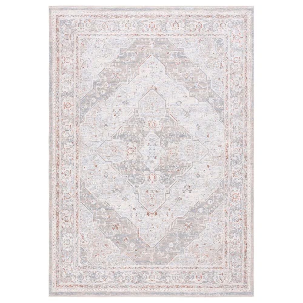 Safavieh Marmara MRM320B 4' x 6' Beige, Blue and Rust Area Rug