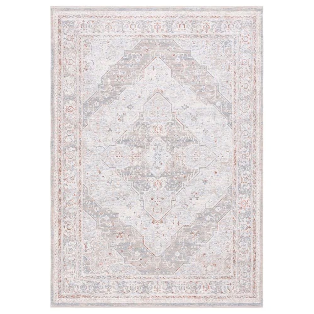 Safavieh Marmara MRM320B 5' x 8'2" Beige, Blue and Rust Area Rug