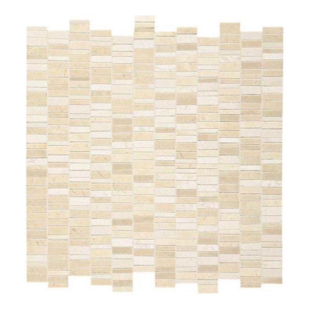 Dal-Tile Marble Crema Marfil Classic 12" x 12" Natural Stone Mosaic Sheet