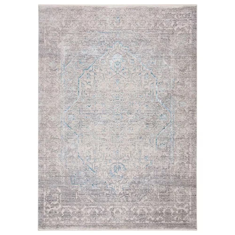 Safavieh Dream DRM401H 4' x 6' Grey and Blue Area Rug