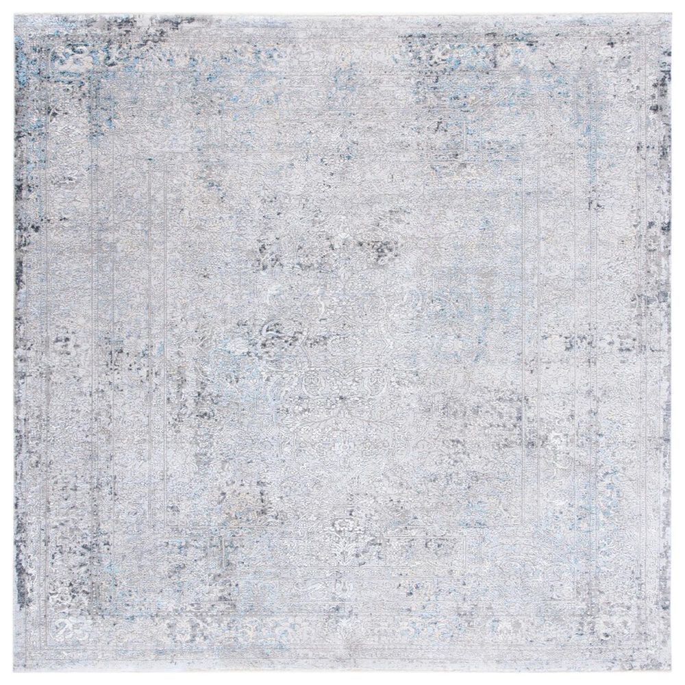 Safavieh Dream DRM407F 6'7" Square Grey and Ivory Area Rug