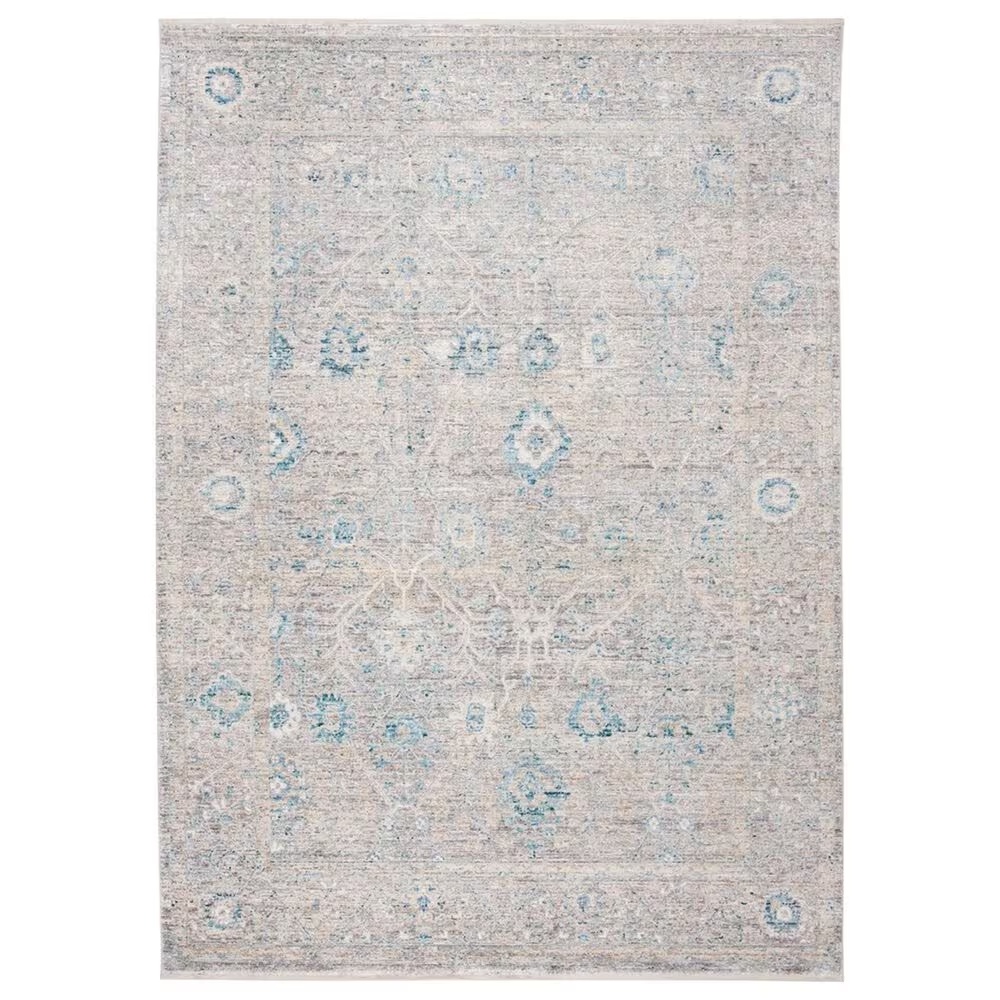 Safavieh Dream DRM408H 4' x 6' Grey and Blue Area Rug