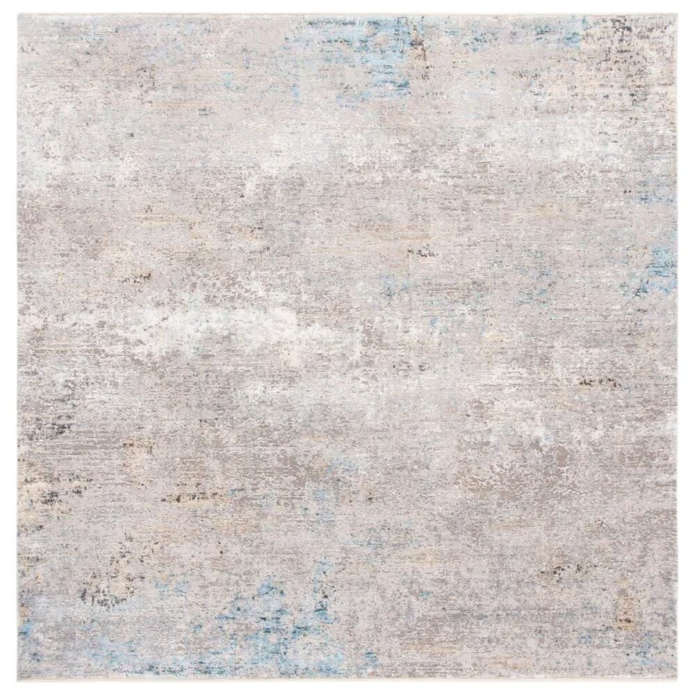 Safavieh Dream DRM415G 6'7" Square Grey and Multicolor Area Rug