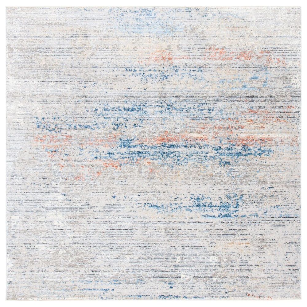Safavieh Dream DRM427G 6'7" Square Grey and Blue Area Rug