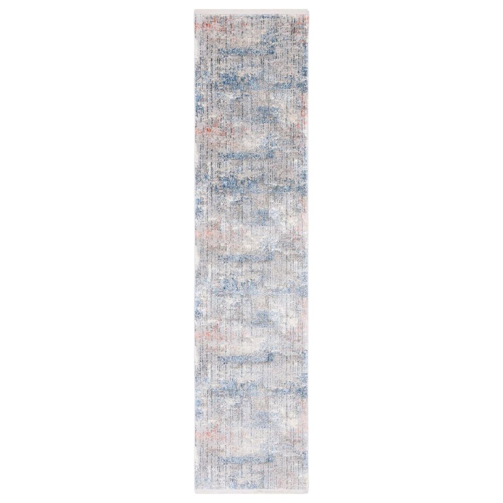 Safavieh Dream DRM428F 2' x 8' Grey and Blue Runner