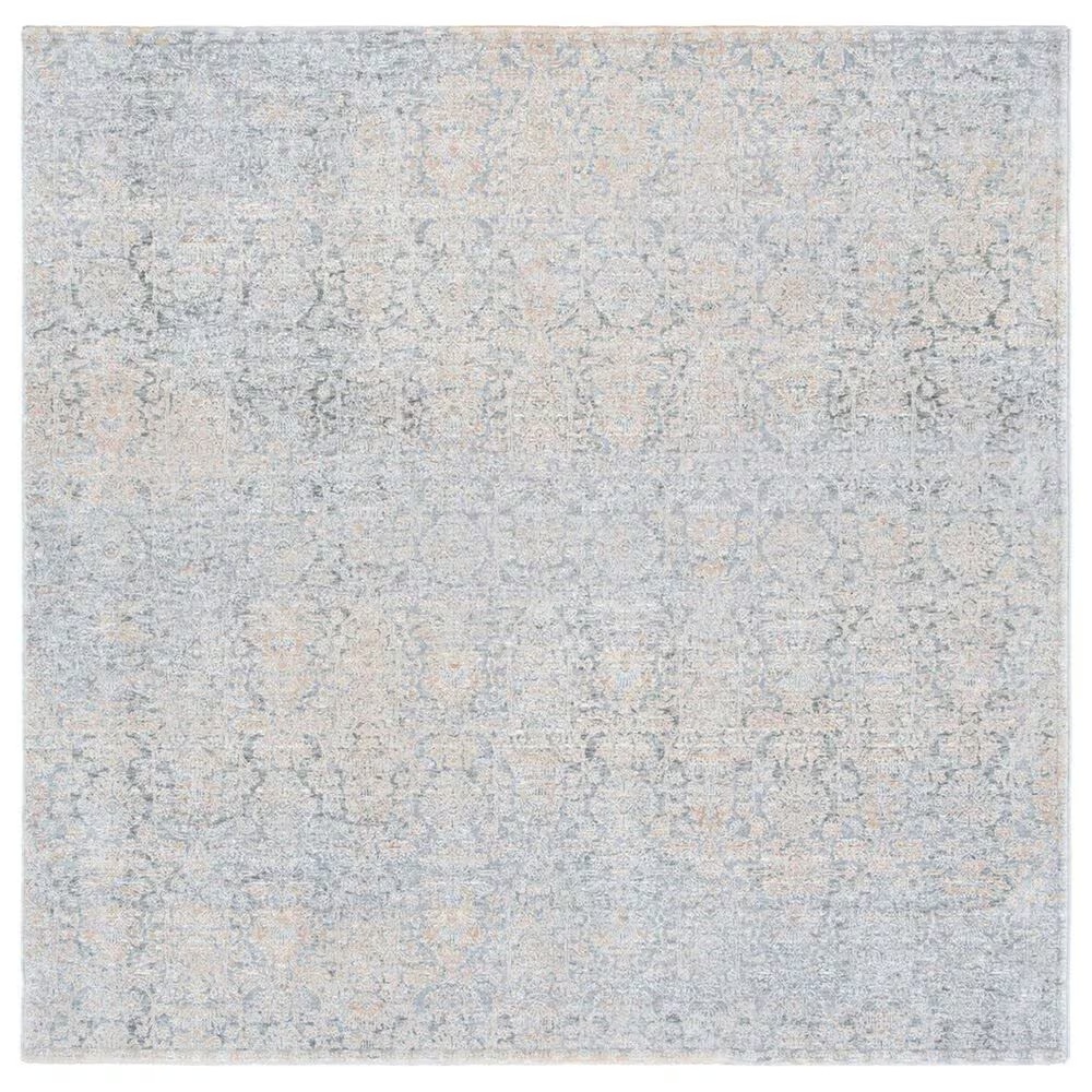 Safavieh Webster WBS312G 6'7" Square Grey and Beige Area Rug