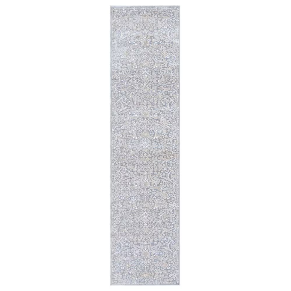 Safavieh Webster WBS314G 2'6" x 10' Grey and Beige Runner