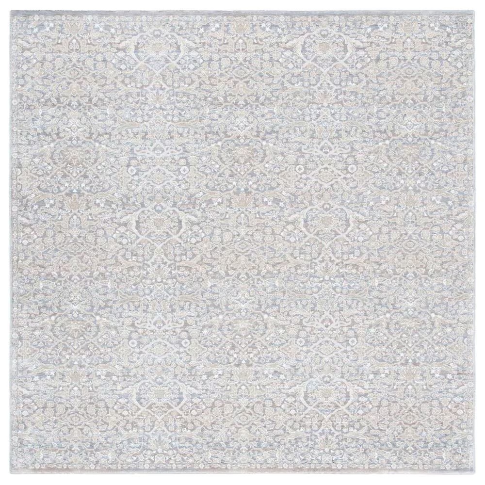 Safavieh Webster WBS314G 6'7" Square Grey and Beige Area Rug