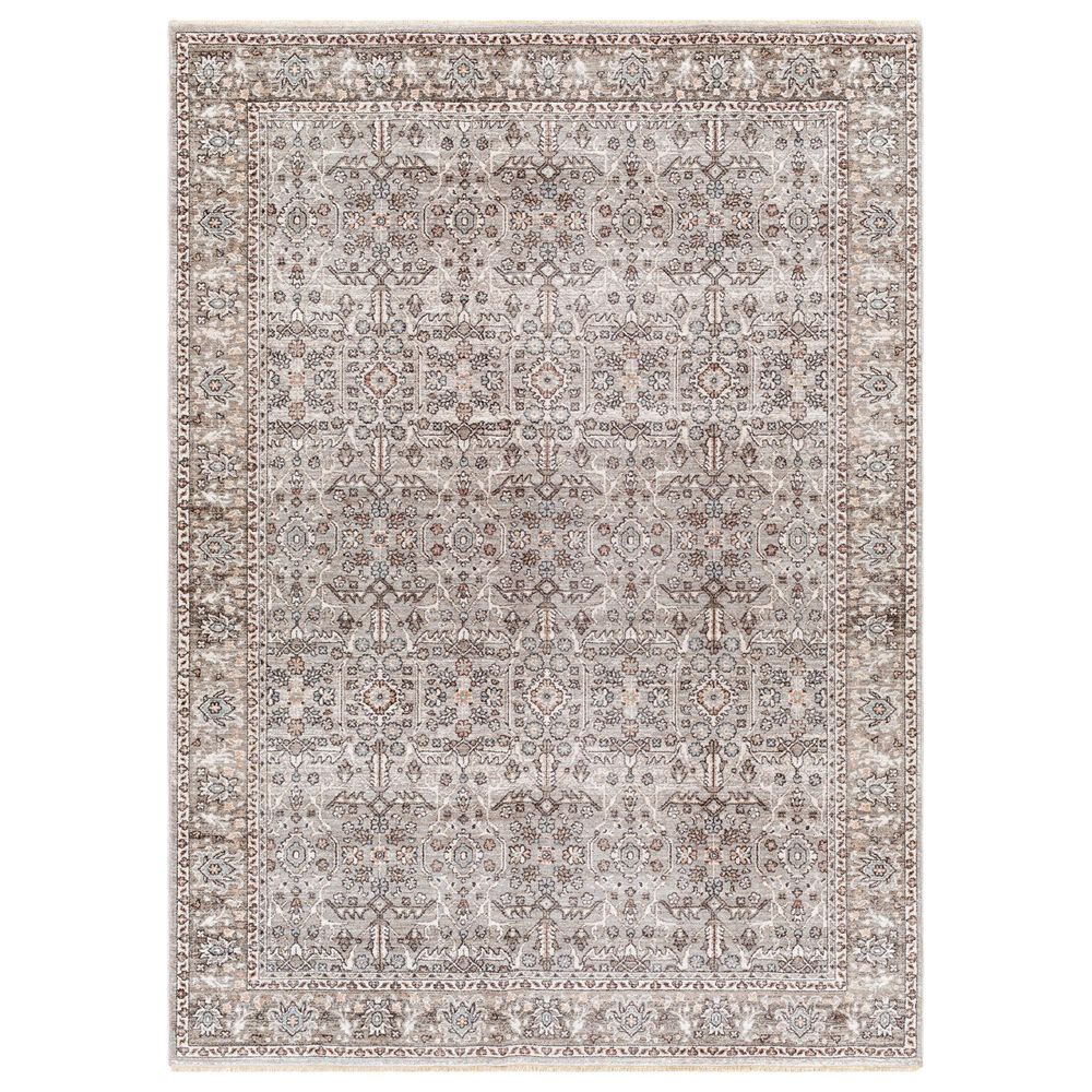 Surya Carlisle Oriental 2'11" x 7'10" Dusty Sage, Light Gray, Dusty Pink, Ivory, Pale Blue and Charcoal Runner