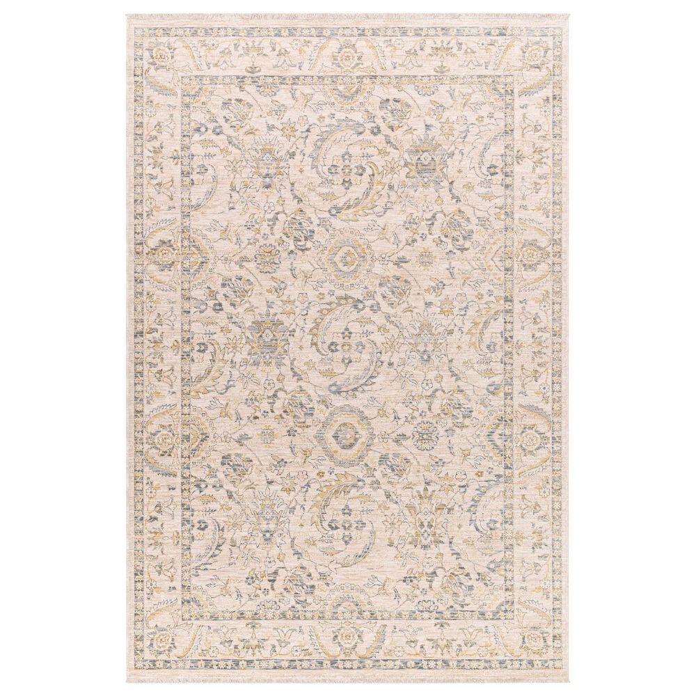Surya Chicago CHG2300 3'11" x 5'10" Light Beige, Slate, Mustard, Light Grey Area Rug