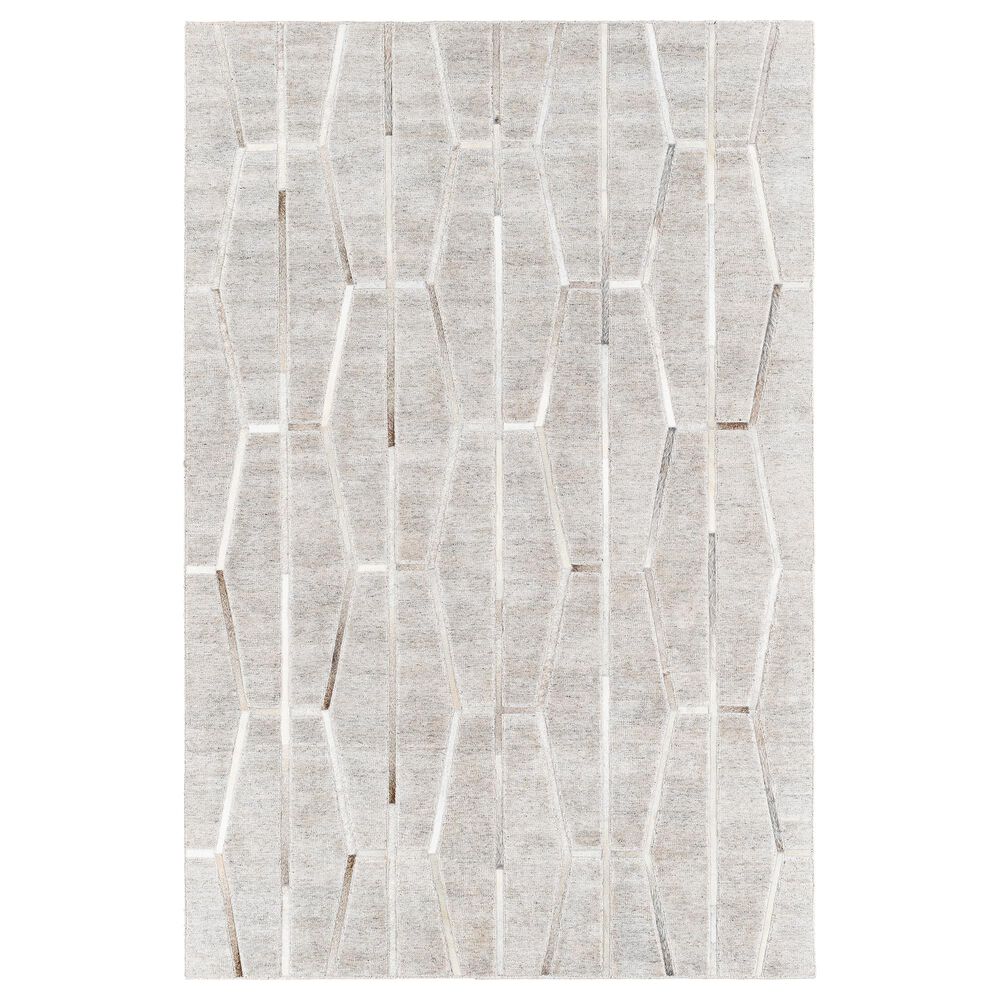 Surya Eloquent 10' x 14' Light Gray, Medium Gray and Beige Area Rug