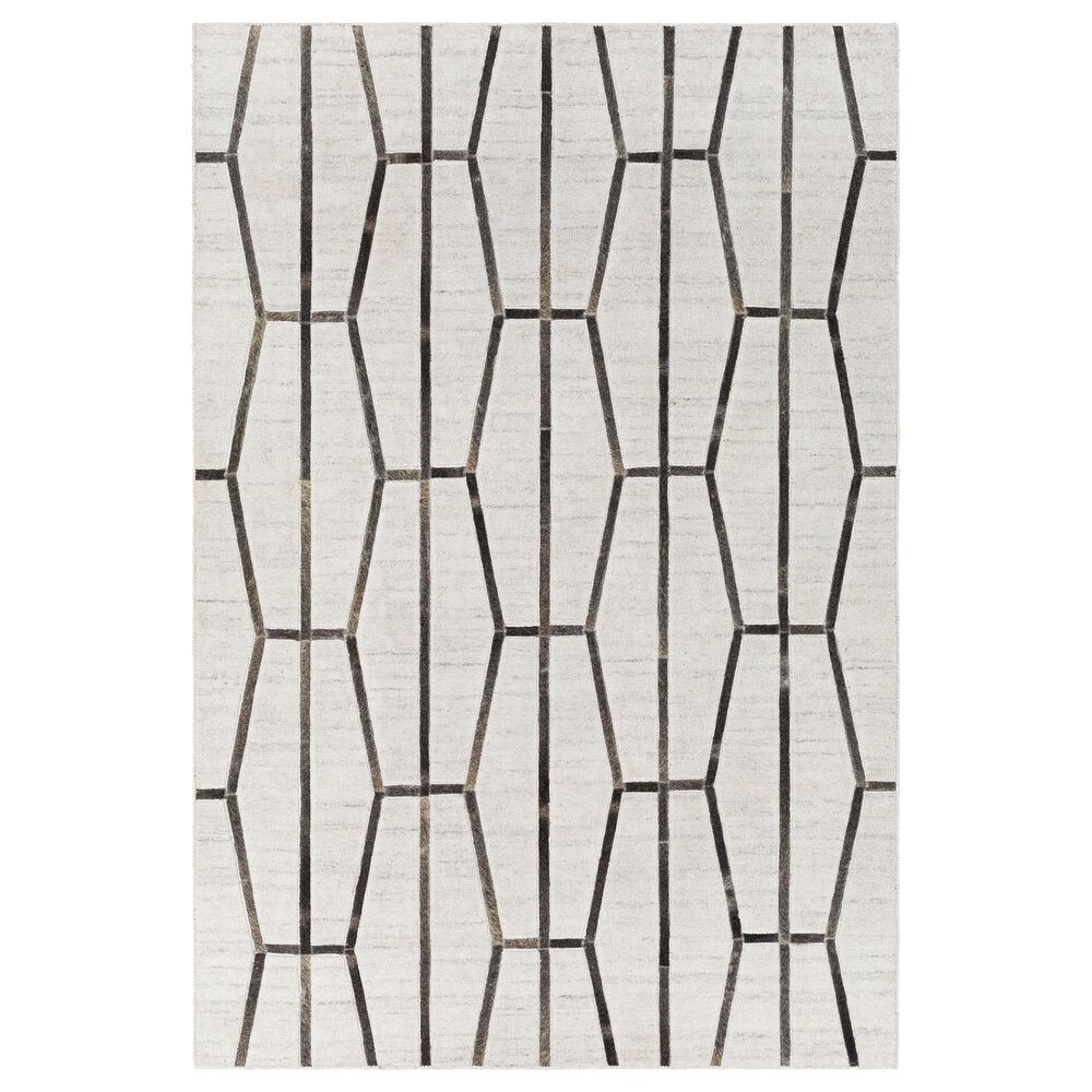 Surya Eloquent 10' x 14' Black, Charcoal and Gray Area Rug