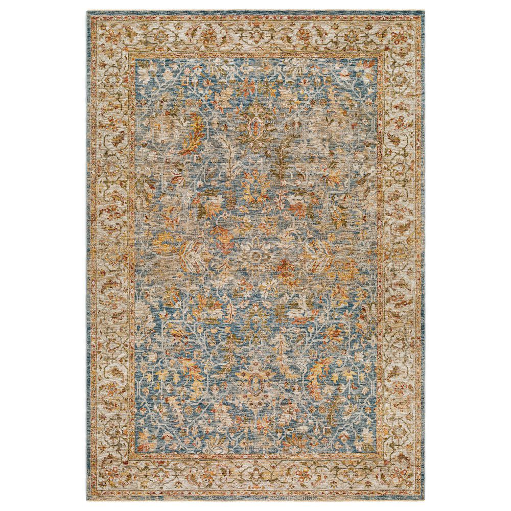 Surya Mona Lisa 9' x 12'2" Light Sage, Tan, Olive, Mustard, Sage, Dark Blue, Brick Red and Burgundy Area Rug