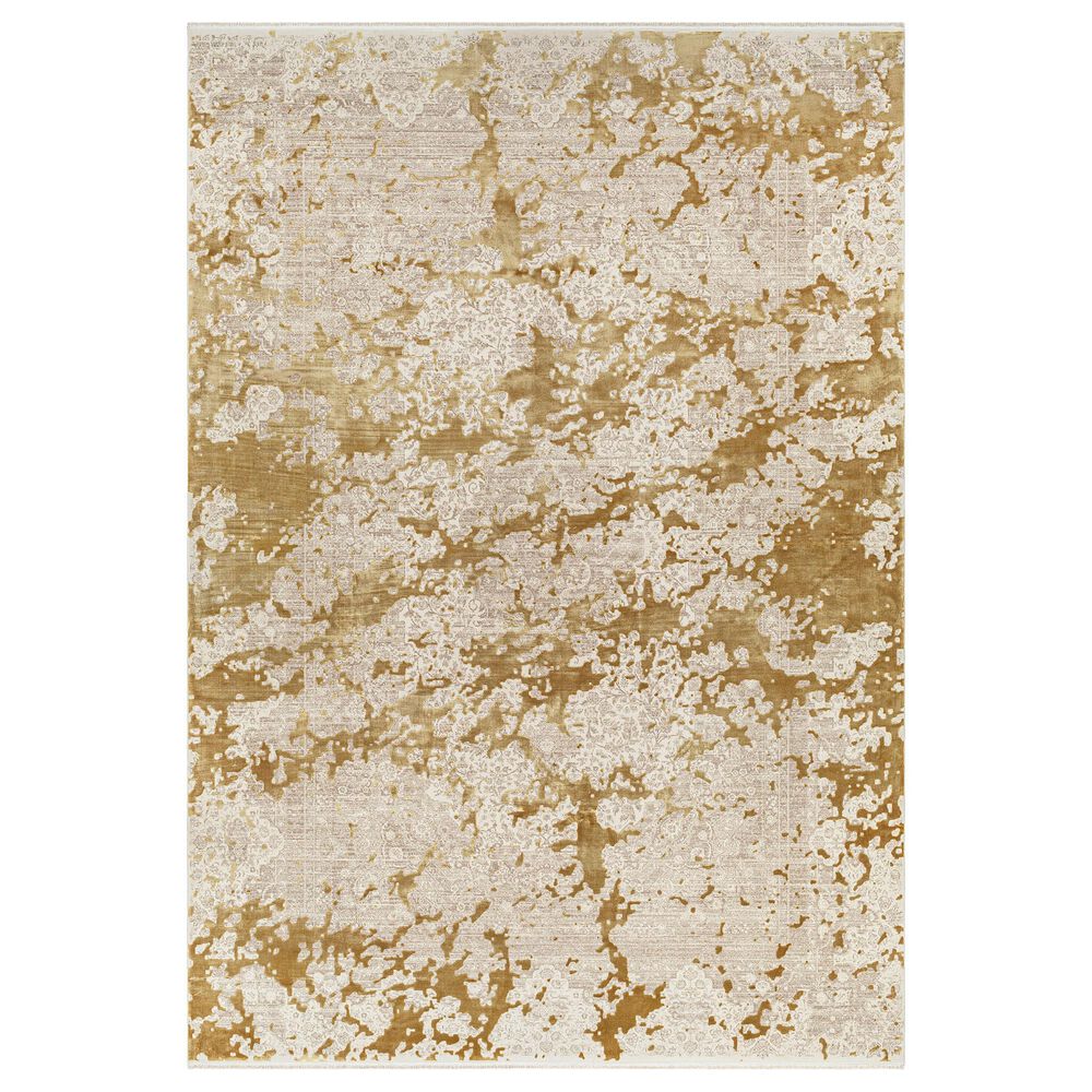 Surya Solar 5' x 7'6" Tan, Medium Brown, Camel, Blush and Light Beige Area Rug