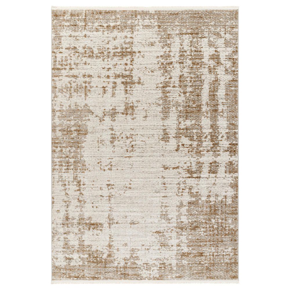 Surya Masha 9'2" x 12' Ivory, Gray, Cream, Light Brown and Brown Area Rug