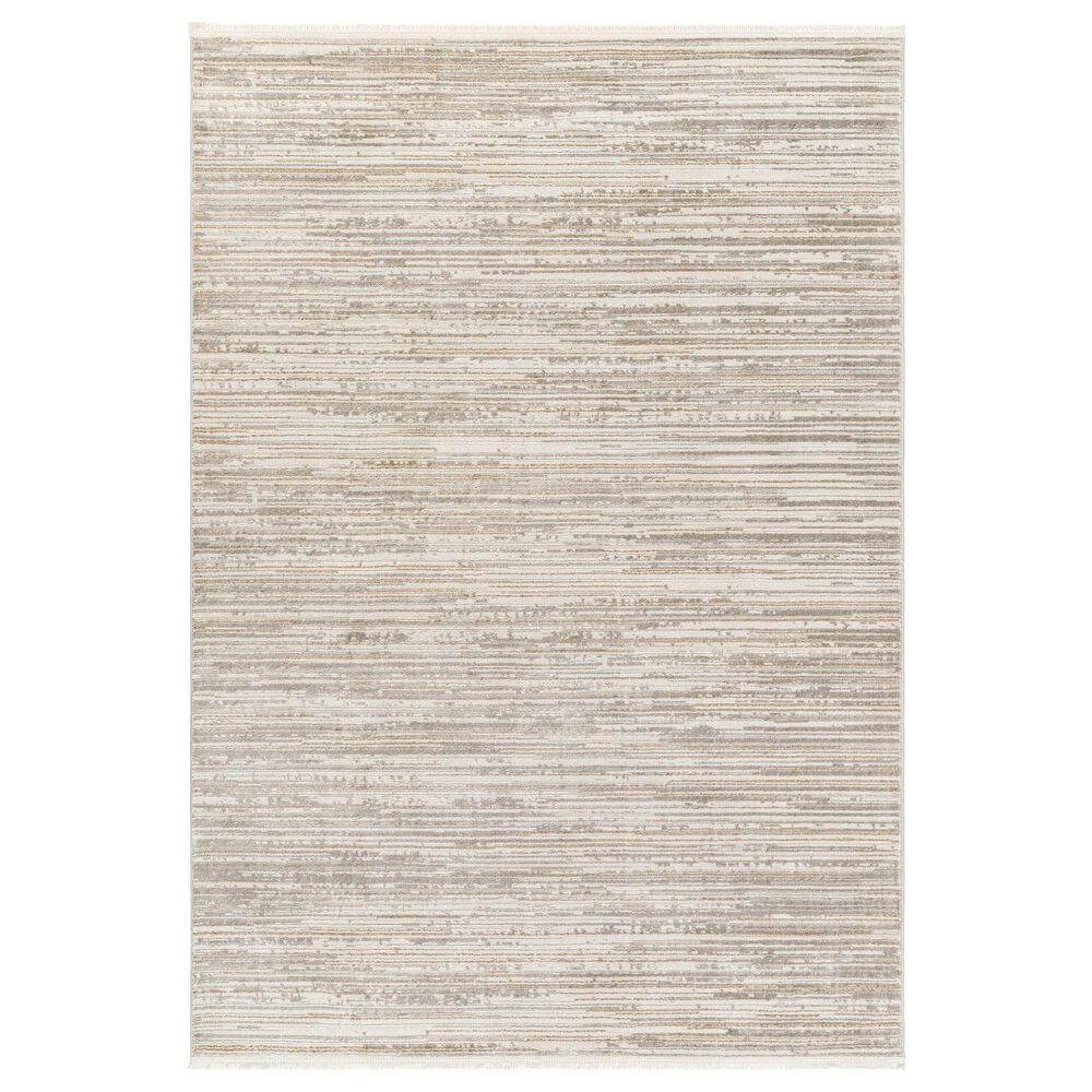 Surya Masha MHA2305 6'7" x 9' Cream, Gray, Ivory and Light Brown Area Rug